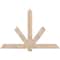 Ekena Millwork Kennewick Smooth Timber Gable Bracket, Douglas Fir, 72"W x 48"H x 3 1/2"D x 5 1/2"F, 16/12 Pitch GBW072X48X0406KEN00SDF - alternate 1